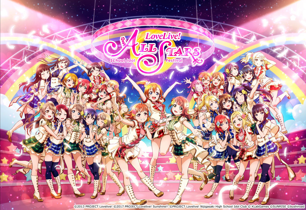 Love Live School Idol Festival All Stars Global Version Available 