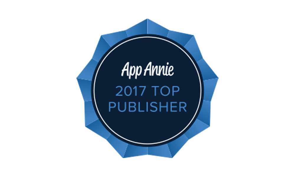 App Annie 2017 TOP PUBLISHER