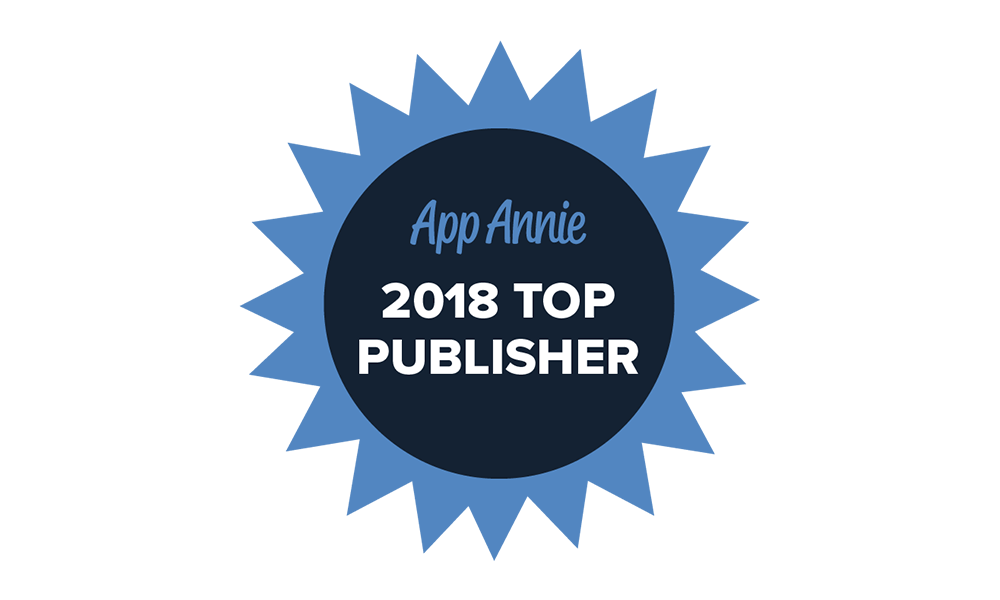 App Annie 2018 TOP PUBLISHER