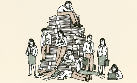 積み重なる屍