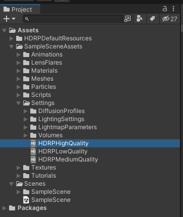 HDRPHighQuality