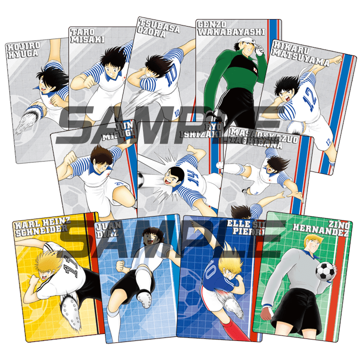 Captain Tsubasa: Dream Team Illustrated Trading Mats