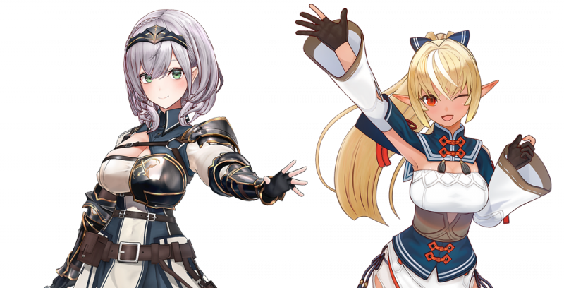 ホロライブ」配信コラボ続報！白銀ノエル＆不知火フレアによる