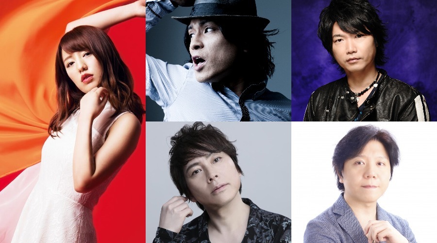 Azusa Sekine (Up Up Girls (Kakko Kari)), Masakazu Morita (voice actor for Ichigo Kurosaki), Katsuyuki Konishi (voice actor for Keigo Asano and Shuhei Hisagi), Ryotaro Okiayu (voice actor for Byakuya Kuchiki), Noriaki Sugiyama (voice actor for Uryu Ishida)