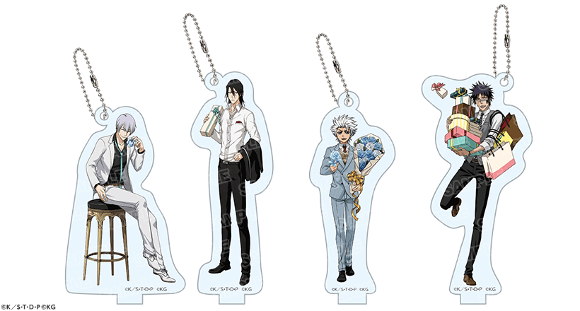 Acrylic Standee Keychains, Night Cruise Version (Random)